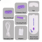 Portable Face & Body Hair Remover Machine for Women & Men